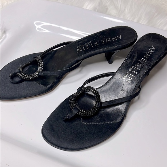 Anne Klein Shoes - Anne Klein Black Women's Sandals